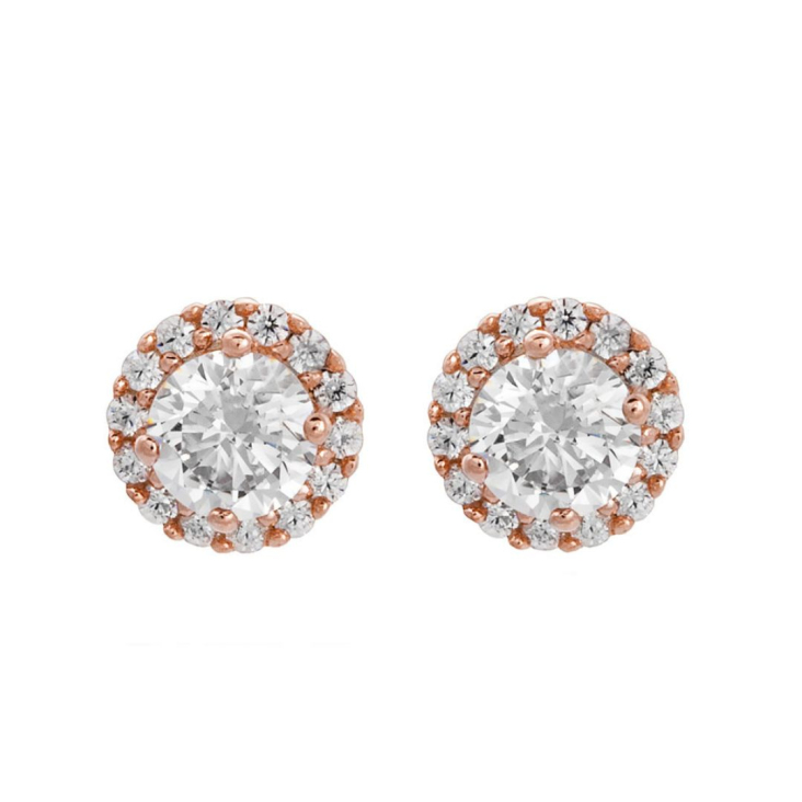Puces d'oreilles Excellence Argent 925 RG