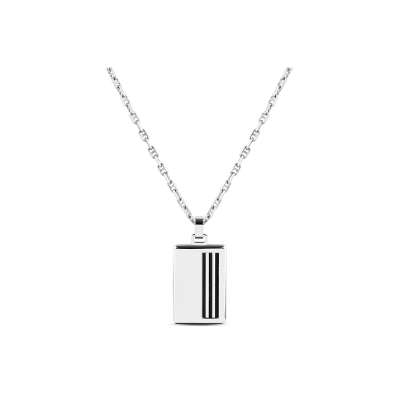 Pendentif Excellence Acier 316L & Or 18K