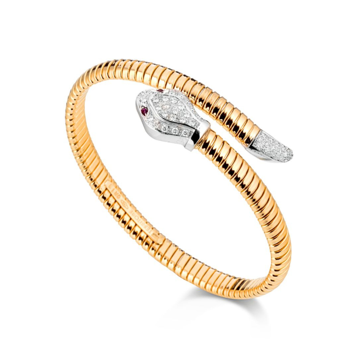 Bracelet Excellence Or jaune 750/1000 & Diamants