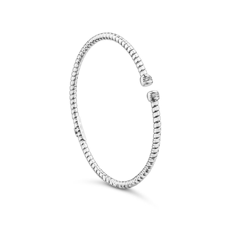 Bracelet Excellence Or gris 750/1000 & Diamants