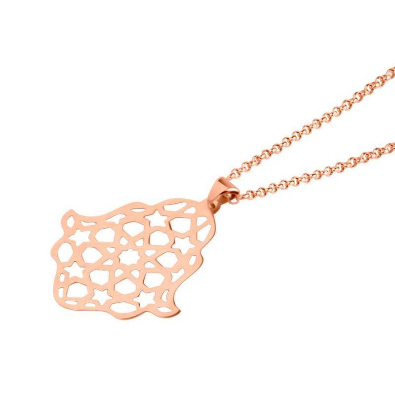 Pendentif Khmissa Excellence Or rose... Pendentif Khmissa Excellence Or rose...