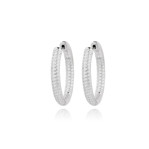 Créoles Excellence Argent 925 Rh