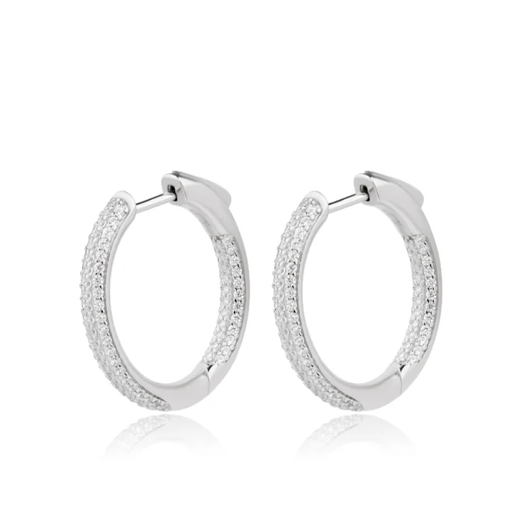 Créoles Excellence Argent 925 Rh