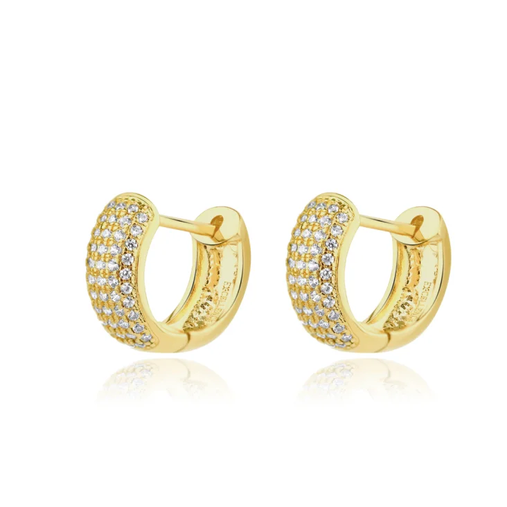 Boucles Excellence Plaqué Or 18k 3Mic