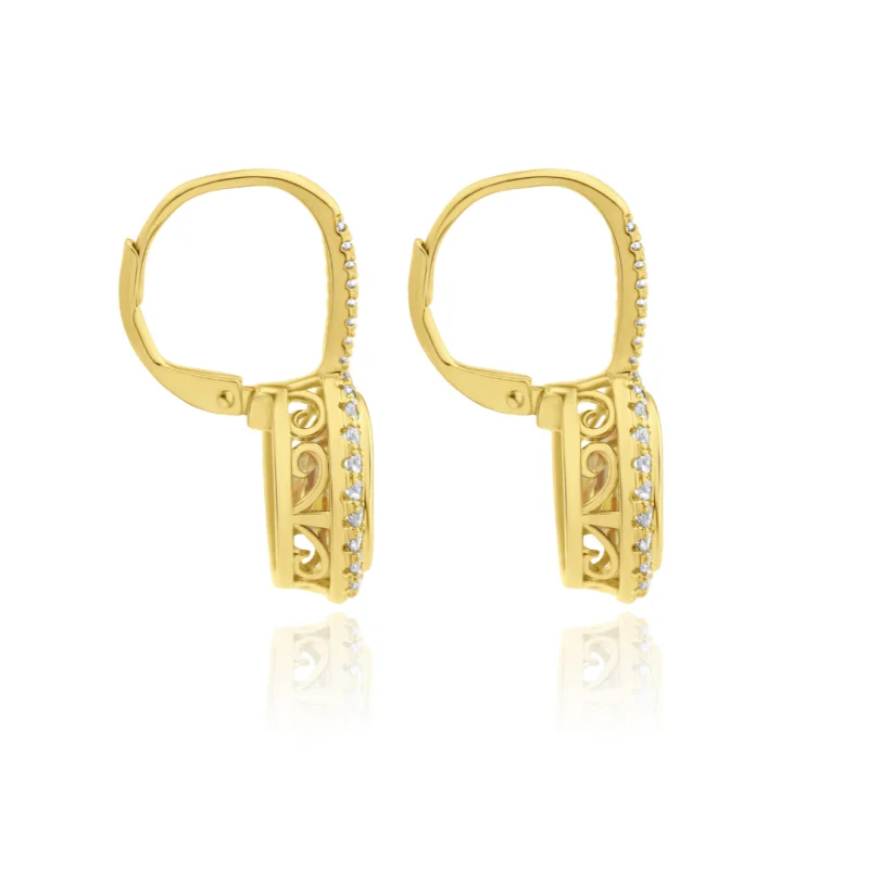 Boucles Excellence Plaqué Or 18K 3Mic... Boucles Excellence Plaqué Or 18K 3Mic...