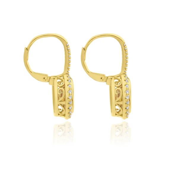 Boucles Excellence Plaqué Or 18K 3Mic & PR