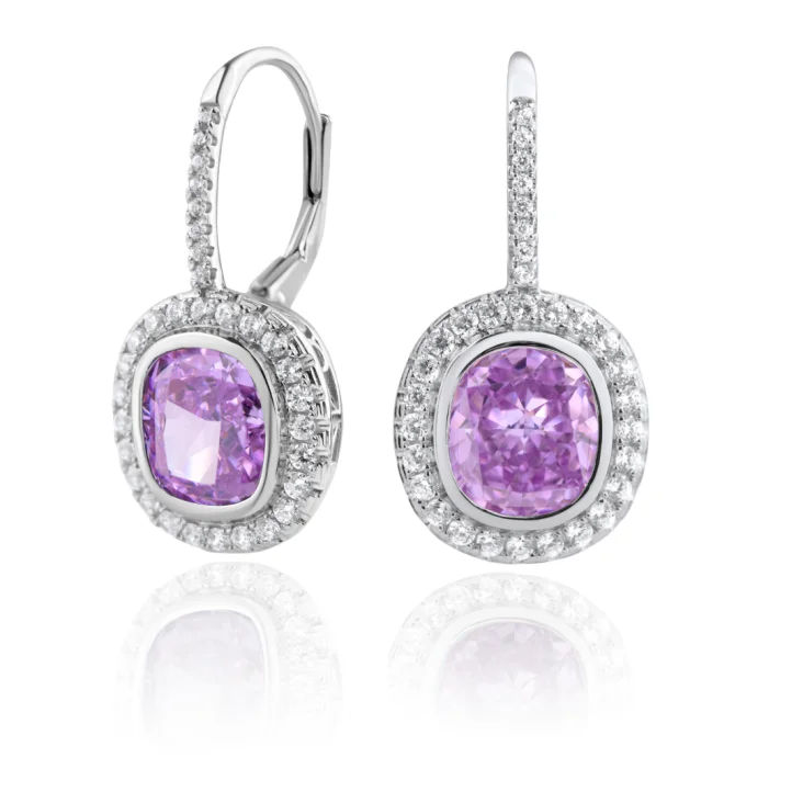 Boucles dormeuses en argent