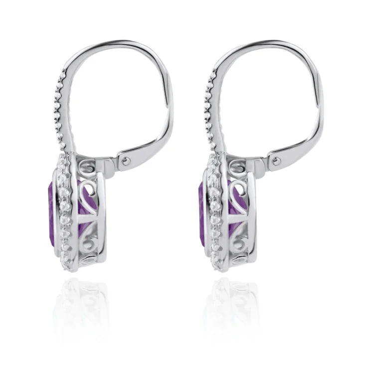 Boucles dormeuses en argent 2