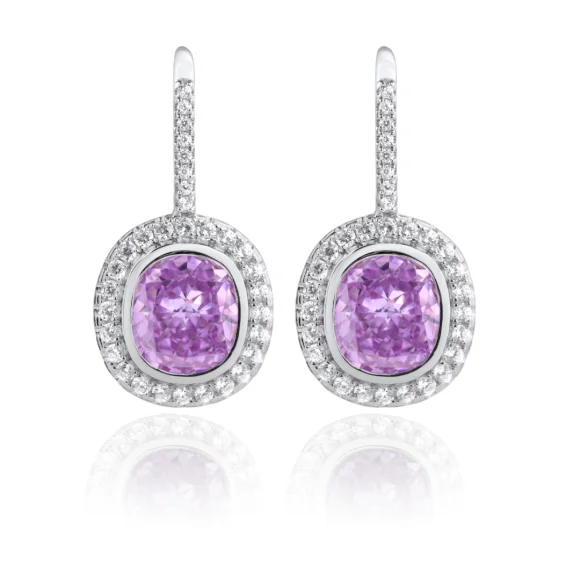 Boucles serties de zirconiums