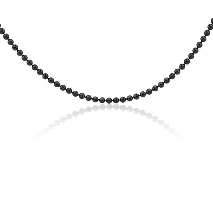 Chaîne Militaire Excellence Argent 925 BK Rh. 2