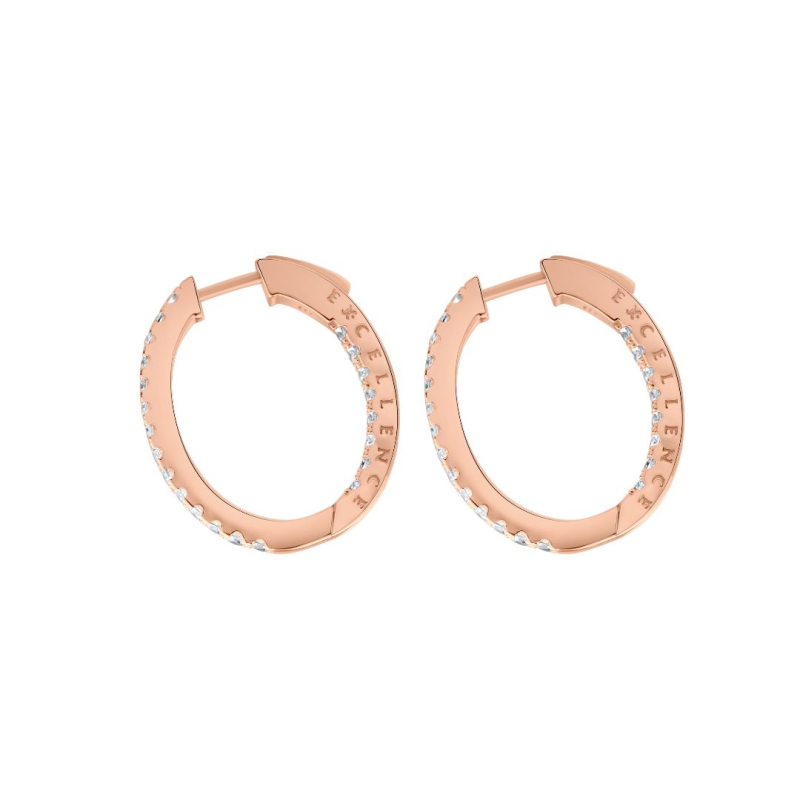 Créoles Excellence Argent 925 RG Créoles Excellence Argent 925 RG