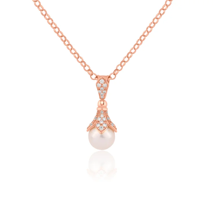 Pendentif Excellence Or rose 750/1000, Diamant & FWP 2