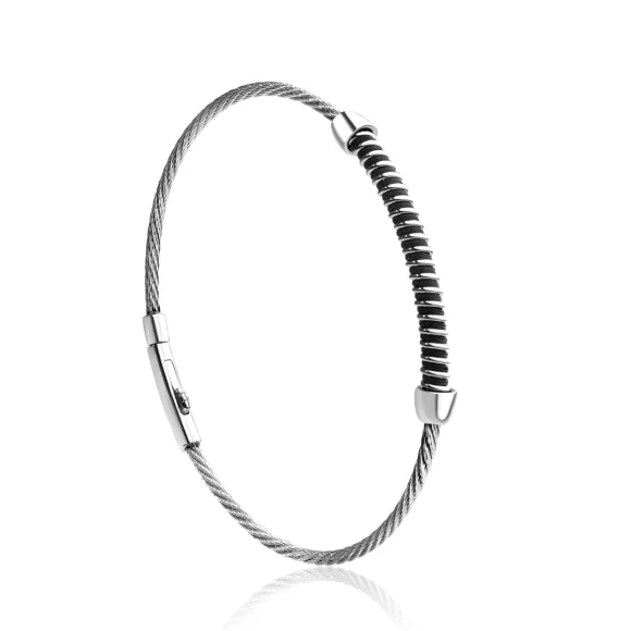 Bracelet rigide Excellence Acier 316L - Medium