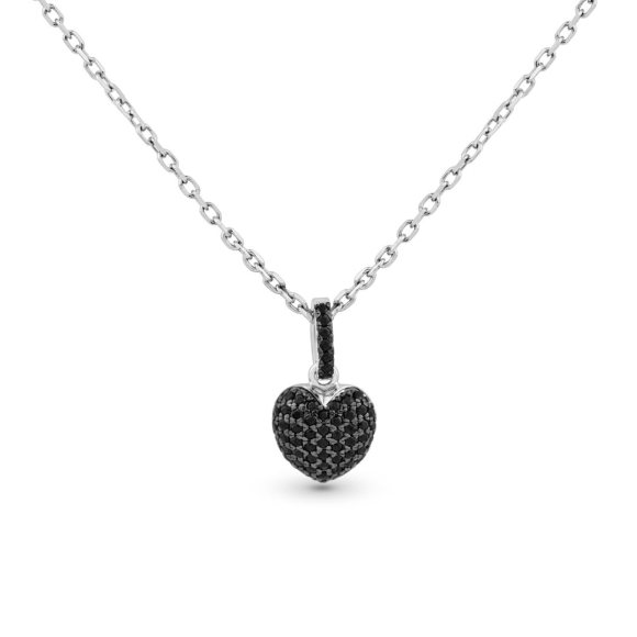 Pendentif Coeur Excellence Argent 925 BK