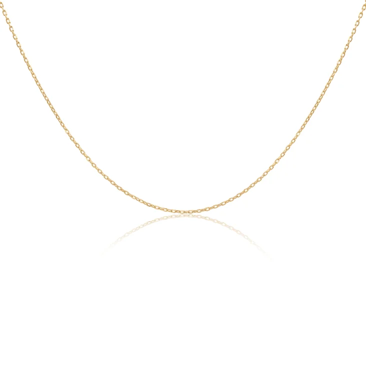 Chaîne Forçat Excellence Plaqué Or 18K 3Mic