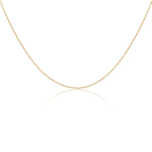 Chaîne Forçat Excellence Plaqué Or 18K 3Mic