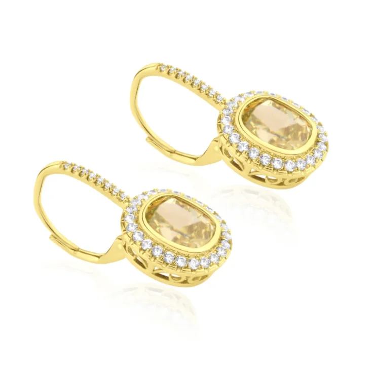 Boucles Excellence Plaqué Or 18K 3Mic & PR 2