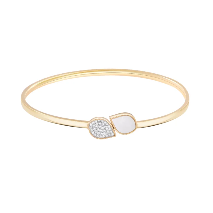 Bracelet Excellence Or Jaune 750/1000 & Diamants