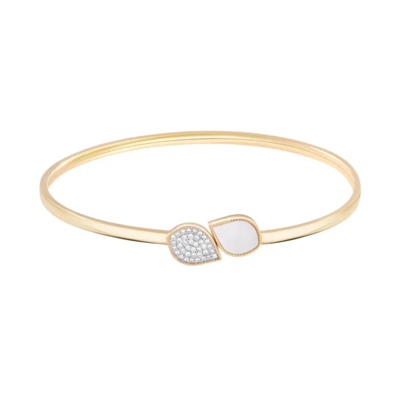 Bracelet Excellence Or Jaune 750/1000 & Diamants