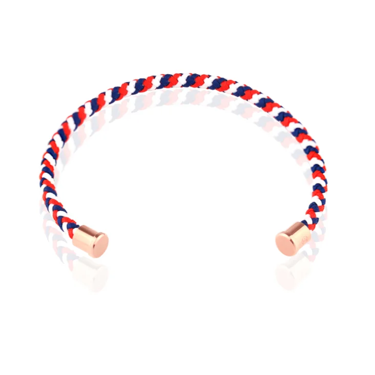 Cuir tricolore 4mm Excellence Caméléon Acier 316L R