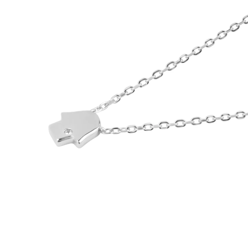 Collier khmissa Excellence Argent 925 Rh Collier khmissa Excellence Argent 925 Rh