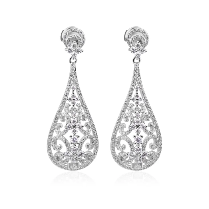 Boucles d'oreilles pendantes Excellence
