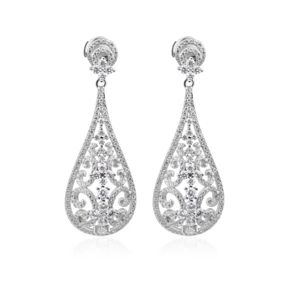 Boucles d'oreilles pendantes Excellence