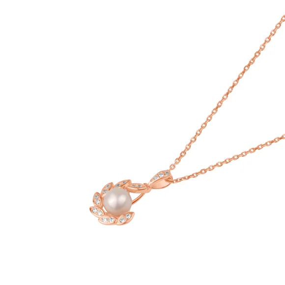 Pendentif Excellence Argent 925 R.Gold & FWP