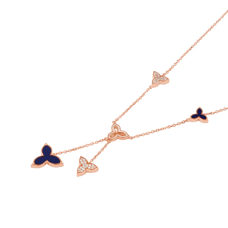 Collier orné lapis lazuli