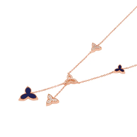 Collier orné lapis lazuli