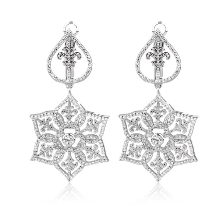 Boucles d'oreilles en Argent