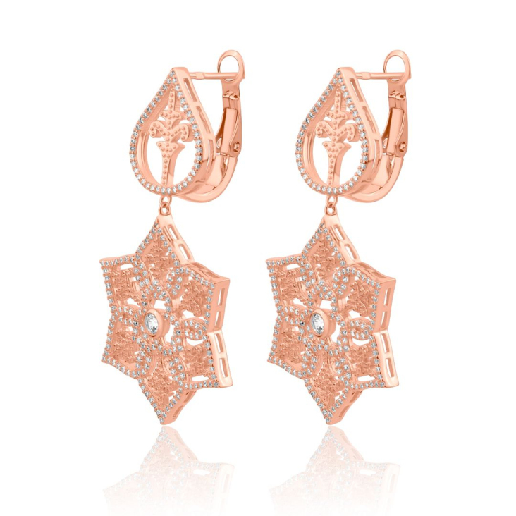 Boucles d'oreilles en Argent 2