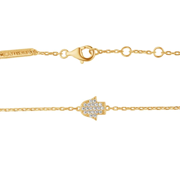 Gourmette Khmissa Excellence Plaqué Or 18K 3Mic