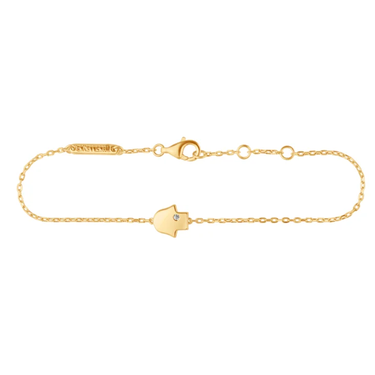 Gourmette Khmissa Excellence Plaqué Or 18K 3Mic