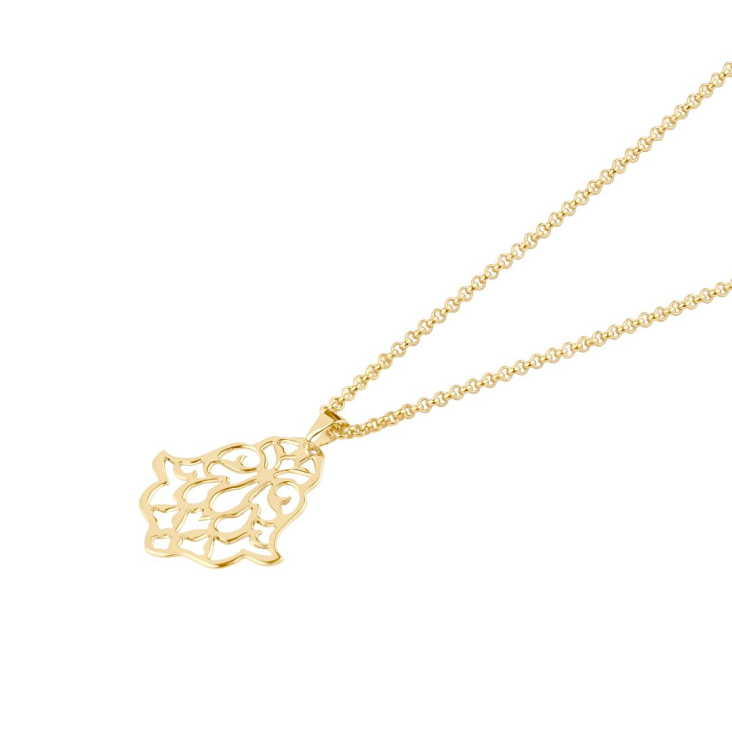 Pendentif Main Excellence Plaqué Or 18K 3Mic 2