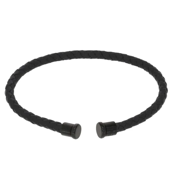 Cuir Noir 4mm Excellence Caméléon Acier 316L B