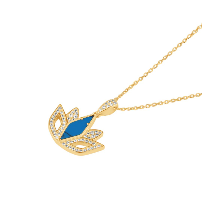 Pendentif Tulipe Excellence Plaqué Or... Pendentif Tulipe Excellence Plaqué Or...