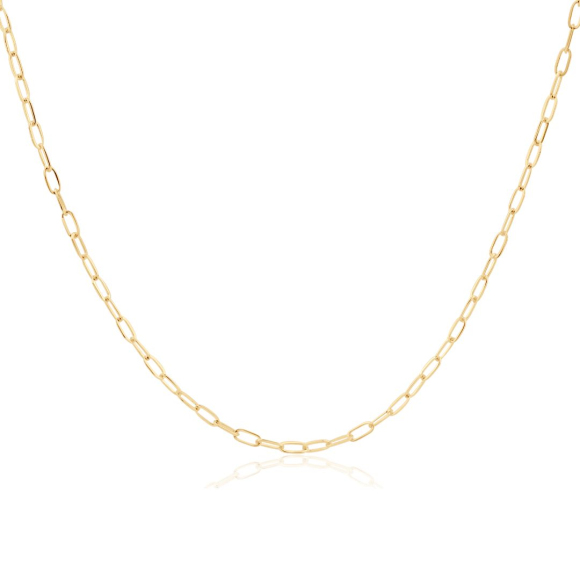 Chaîne forçat Excellence Plaqué Or 3Mic 18K