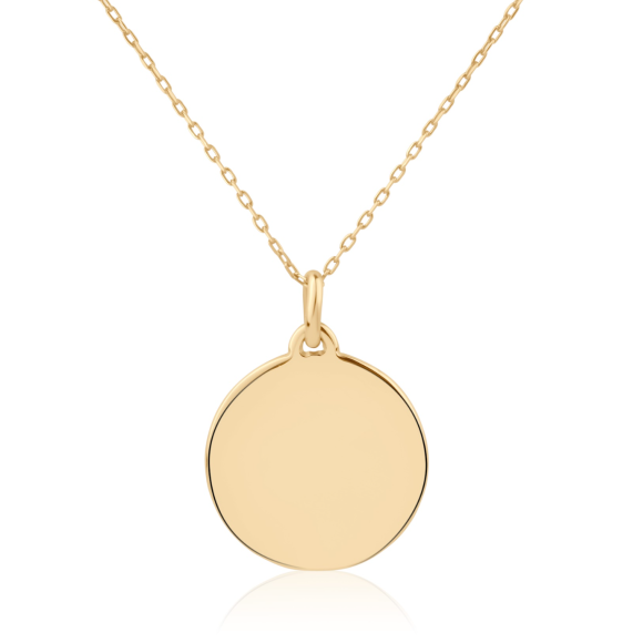 Pendentif Excellence plaqué Or 18K 3Mic