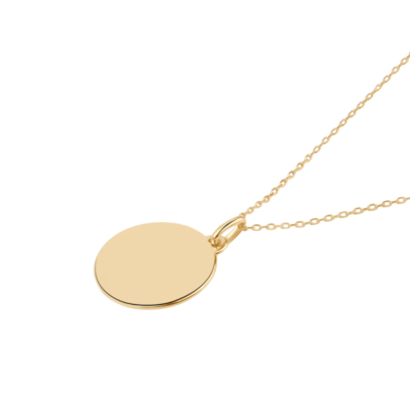 Pendentif Excellence plaqué Or 18K 3Mic