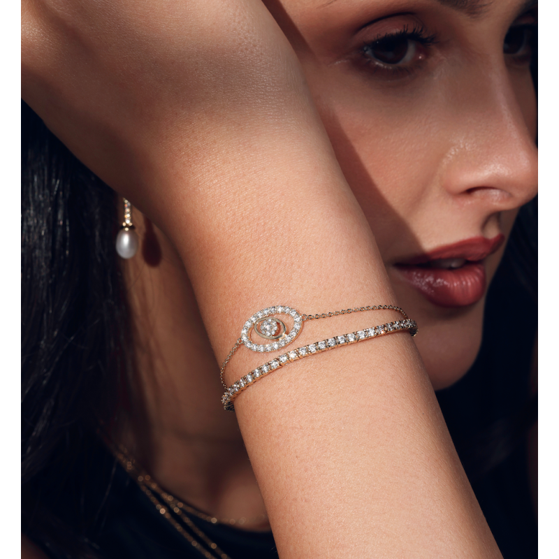 Gourmette marguerite Excellence...