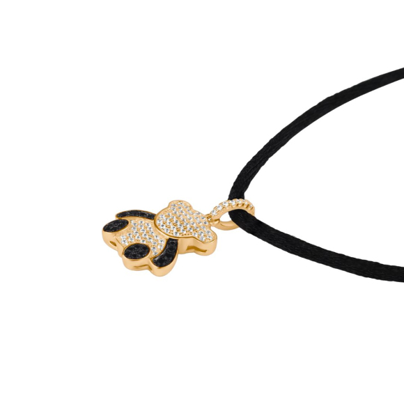 Pendentif nounours Excellence Plaqué Or 18K 3Mic