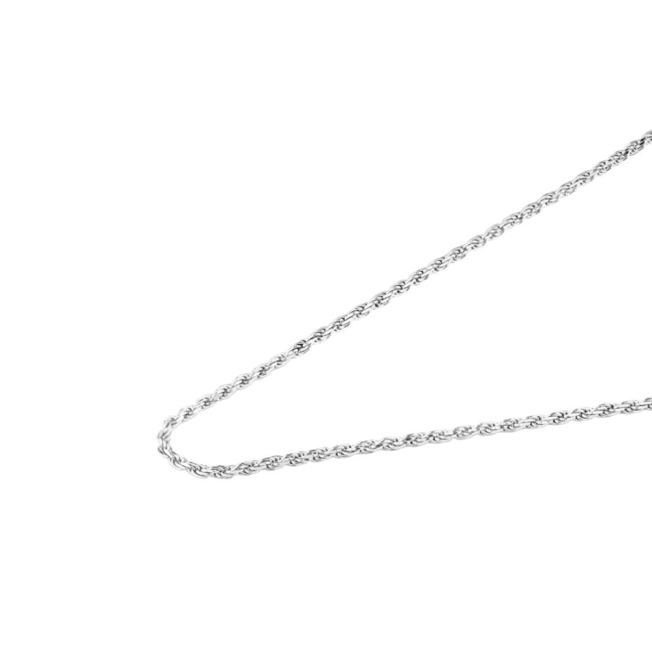 Chaîne Corde Excellence Argent 925 Rh 2