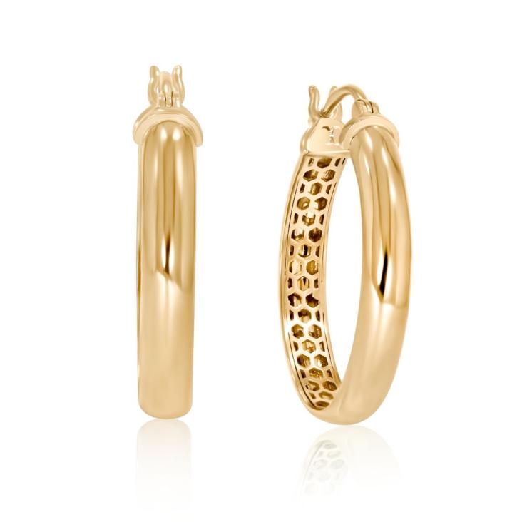 Créoles Excellence Or jaune 750/1000