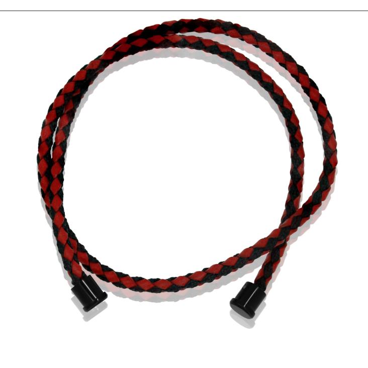 Cuir rouge 3mm DB Excellence Caméléon Acier 316L W