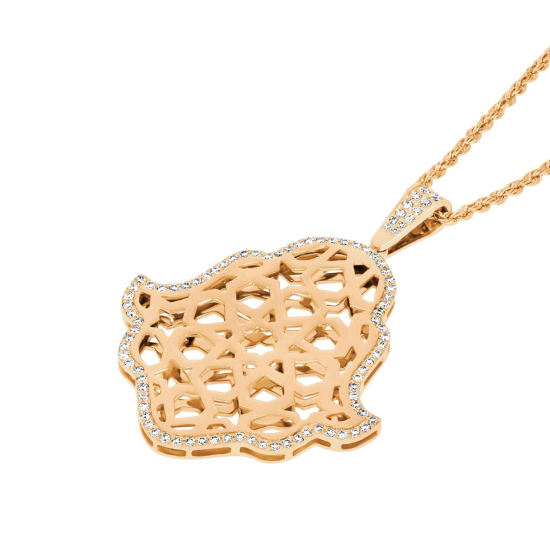 Pendentif Khmissa réversible... Pendentif Khmissa réversible...