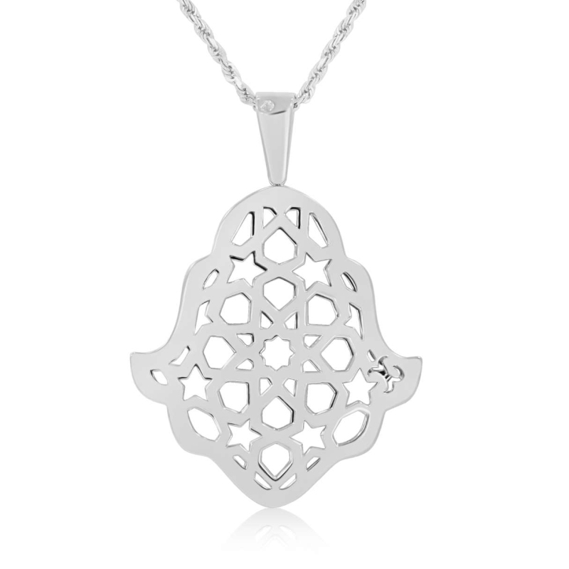 Pendentif Khmissa réversible... Pendentif Khmissa réversible...