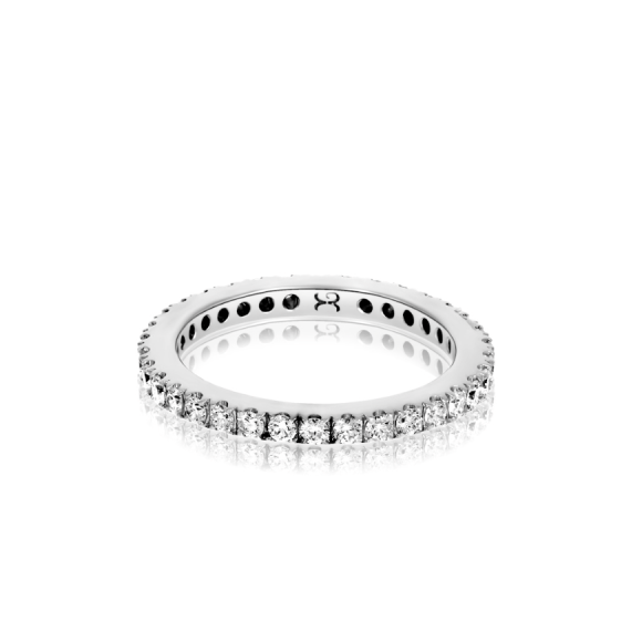 Alliance complète Excellence Or gris 750/1000 & Diamants