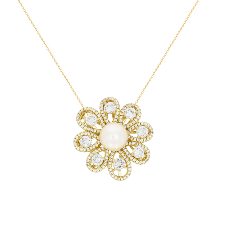 Pendentif Excellence Joaillerie Plaqué Or 18K 3Mic