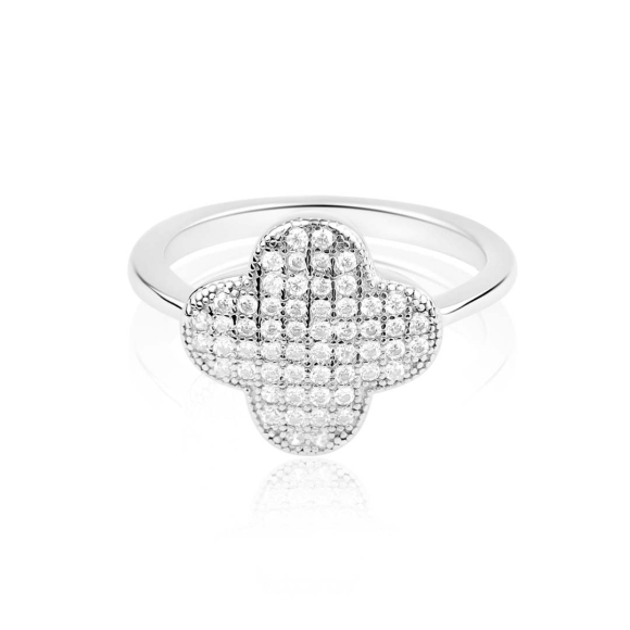 Bague Trefle Excellence Argent 925 RH